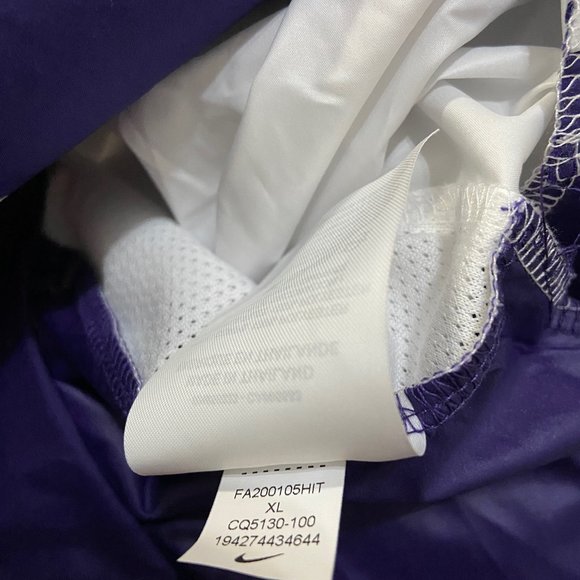 Nike Elite On Field TCU Horned Frogs Pullover Jacket Mens CQ5130-100 NEW - Picture 6 of 9